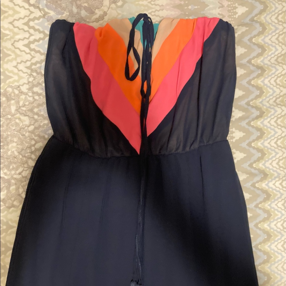 Strapless maxi dress Sz Med Excellent condition!